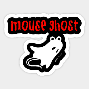 Mouse Ghost Sticker